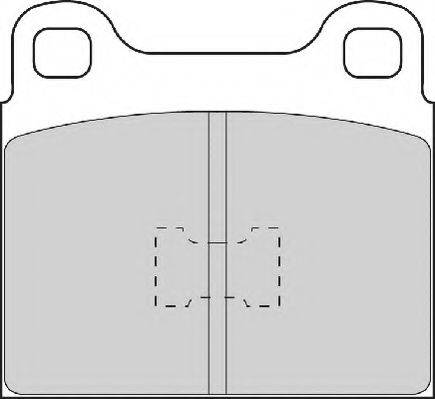 Necto FD449N - Brake Pad Set, disc brake www.autospares.lv