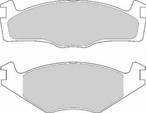 Necto FD4151N - Brake Pad Set, disc brake www.autospares.lv