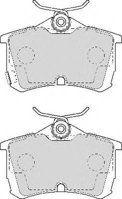 Necto FD6956N - Brake Pad Set, disc brake www.autospares.lv