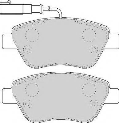 Necto FD6916N - Тормозные колодки, дисковые, комплект www.autospares.lv