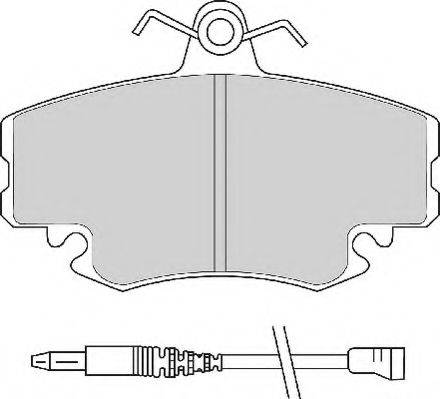 Necto FD6483N - Brake Pad Set, disc brake www.autospares.lv