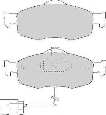 Necto FD6475N - Bremžu uzliku kompl., Disku bremzes www.autospares.lv