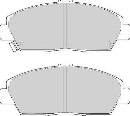 Necto FD6590N - Тормозные колодки, дисковые, комплект www.autospares.lv