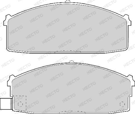 Dynamatrix DBP717 - Bremžu uzliku kompl., Disku bremzes www.autospares.lv