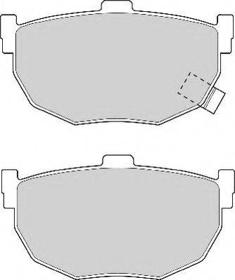 Necto FD6564N - Brake Pad Set, disc brake www.autospares.lv