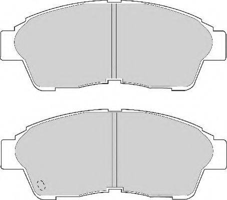 Necto FD6584N - Brake Pad Set, disc brake www.autospares.lv