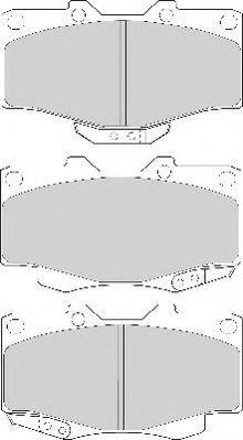 Necto FD6579N - Bremžu uzliku kompl., Disku bremzes www.autospares.lv