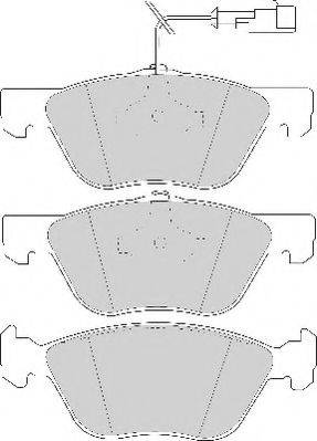 Necto FD6653N - Bremžu uzliku kompl., Disku bremzes www.autospares.lv