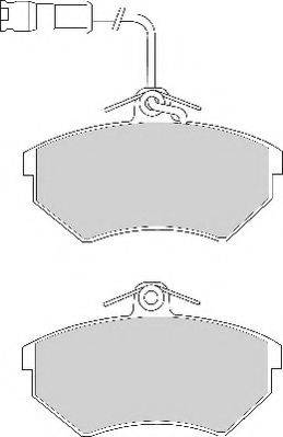 Necto FD6602N - Brake Pad Set, disc brake www.autospares.lv