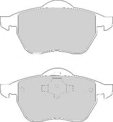 Necto FD6632N - Тормозные колодки, дисковые, комплект www.autospares.lv