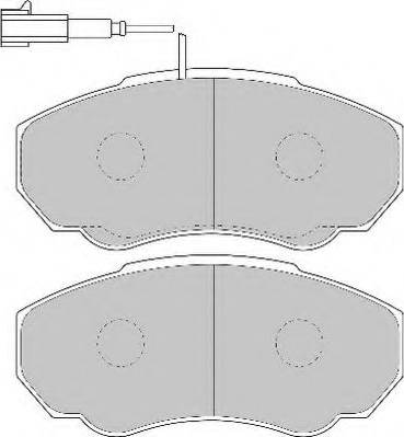 Necto FD6895N - Тормозные колодки, дисковые, комплект www.autospares.lv