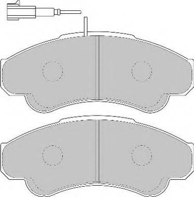 Necto FD6896N - Brake Pad Set, disc brake www.autospares.lv