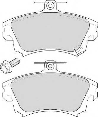 Necto FD6857N - Bremžu uzliku kompl., Disku bremzes www.autospares.lv