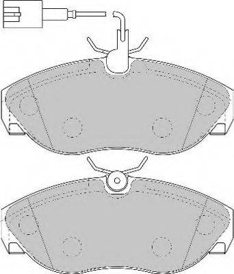 Necto FD6889N - Brake Pad Set, disc brake www.autospares.lv