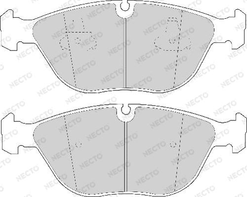 ATE 607183 - Brake Pad Set, disc brake www.autospares.lv