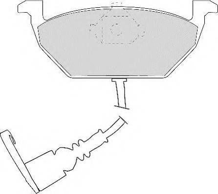 Necto FD6873N - Bremžu uzliku kompl., Disku bremzes www.autospares.lv