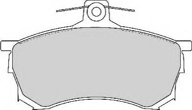 Necto FD6798N - Brake Pad Set, disc brake www.autospares.lv