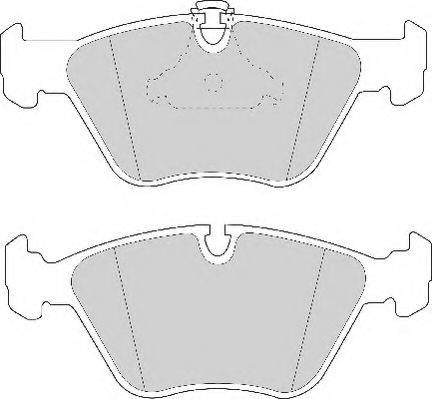 Necto FD6738N - Тормозные колодки, дисковые, комплект www.autospares.lv