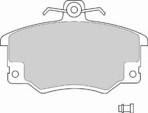 Necto FD221E - Brake Pad Set, disc brake www.autospares.lv