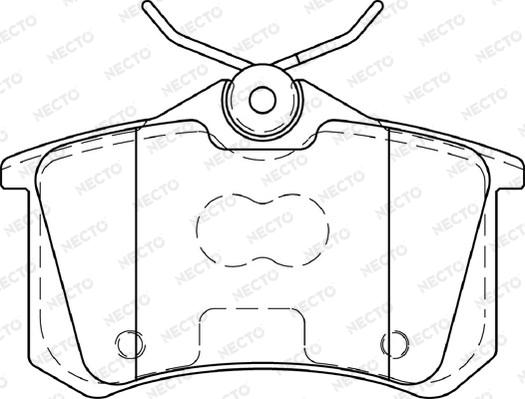 Kawe 26314 - Тормозные колодки, дисковые, комплект www.autospares.lv