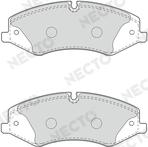 Necto FD7523A - Brake Pad Set, disc brake www.autospares.lv