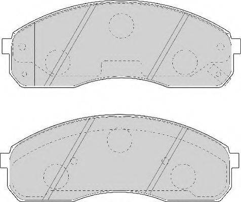 Necto FD7047N - Bremžu uzliku kompl., Disku bremzes www.autospares.lv