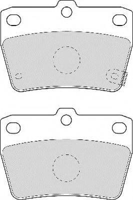 Necto FD7001N - Bremžu uzliku kompl., Disku bremzes www.autospares.lv