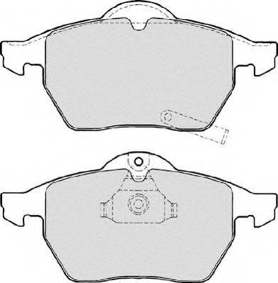 HELLA 8DB 355 009-011 - Bremžu uzliku kompl., Disku bremzes autospares.lv