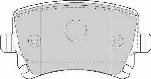 Necto FD7115N - Bremžu uzliku kompl., Disku bremzes www.autospares.lv