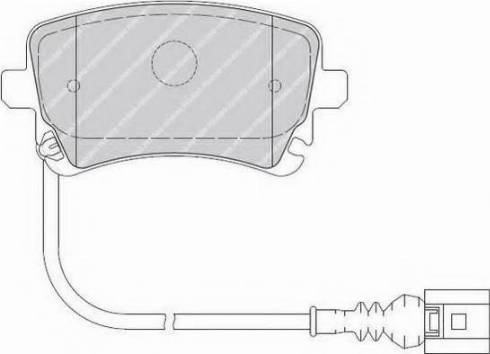 Necto FD7174V - Тормозные колодки, дисковые, комплект www.autospares.lv