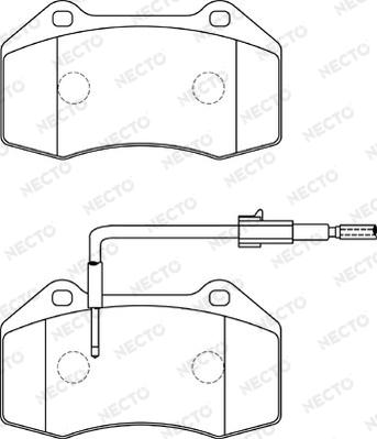 LPR 05P1389B - Bremžu uzliku kompl., Disku bremzes www.autospares.lv