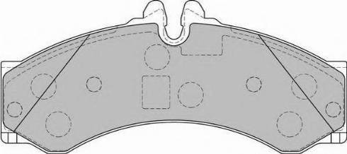 Necto FD7236N - Тормозные колодки, дисковые, комплект www.autospares.lv