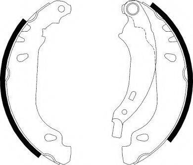 Necto N1644 - Brake Shoe Set www.autospares.lv