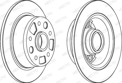 Necto WN950 - Bremžu diski www.autospares.lv