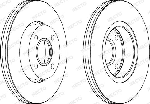 Necto WN962 - Bremžu diski www.autospares.lv