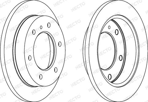 Necto WN909 - Bremžu diski autospares.lv