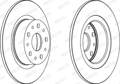 Necto WN905 - Bremžu diski www.autospares.lv