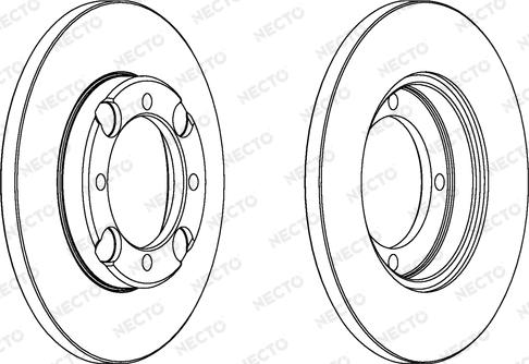 Eurobrake 5815203020 - Bremžu diski www.autospares.lv