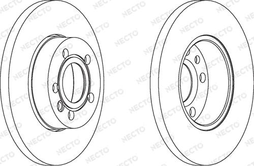 Necto WN931 - Тормозной диск www.autospares.lv