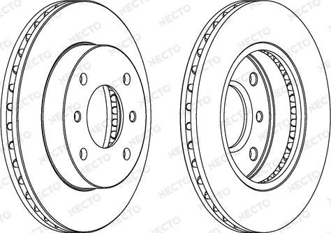 Necto WN492 - Bremžu diski www.autospares.lv