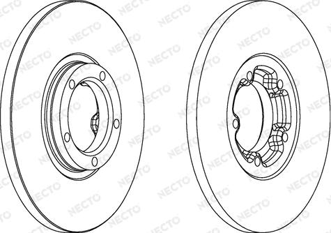 Necto WN441 - Bremžu diski www.autospares.lv