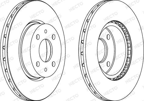 Necto WN448 - Bremžu diski www.autospares.lv