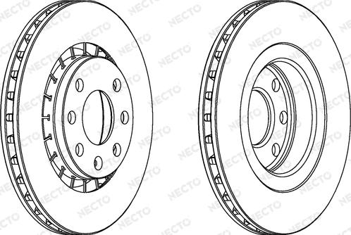 Necto WN467 - Bremžu diski www.autospares.lv