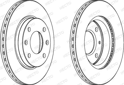 Necto WN404 - Bremžu diski www.autospares.lv