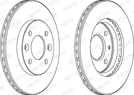 Necto WN403 - Bremžu diski autospares.lv