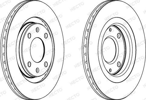 Necto WN431 - Bremžu diski autospares.lv