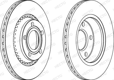 Necto WN432 - Bremžu diski autospares.lv