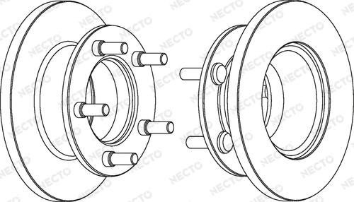 Necto WN479 - Bremžu diski www.autospares.lv