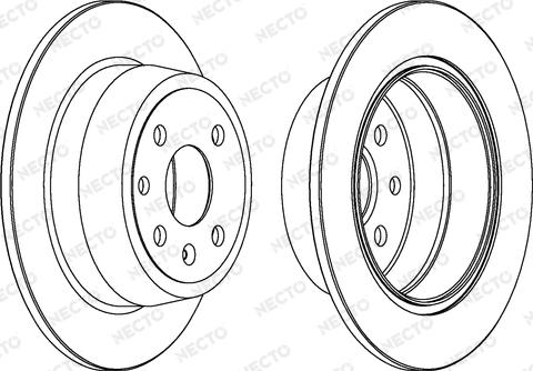 Necto WN599 - Bremžu diski autospares.lv