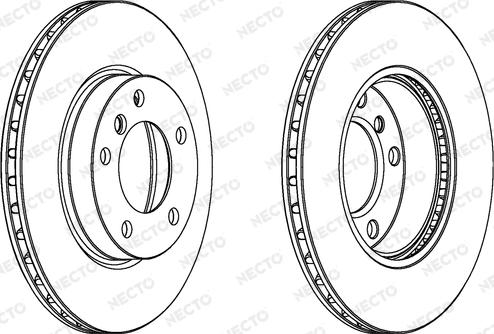 Necto WN514 - Тормозной диск www.autospares.lv